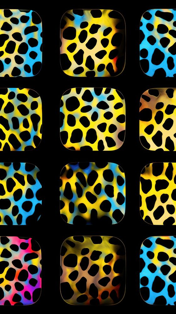 Leopard petterns backgrounds pattern yellow.