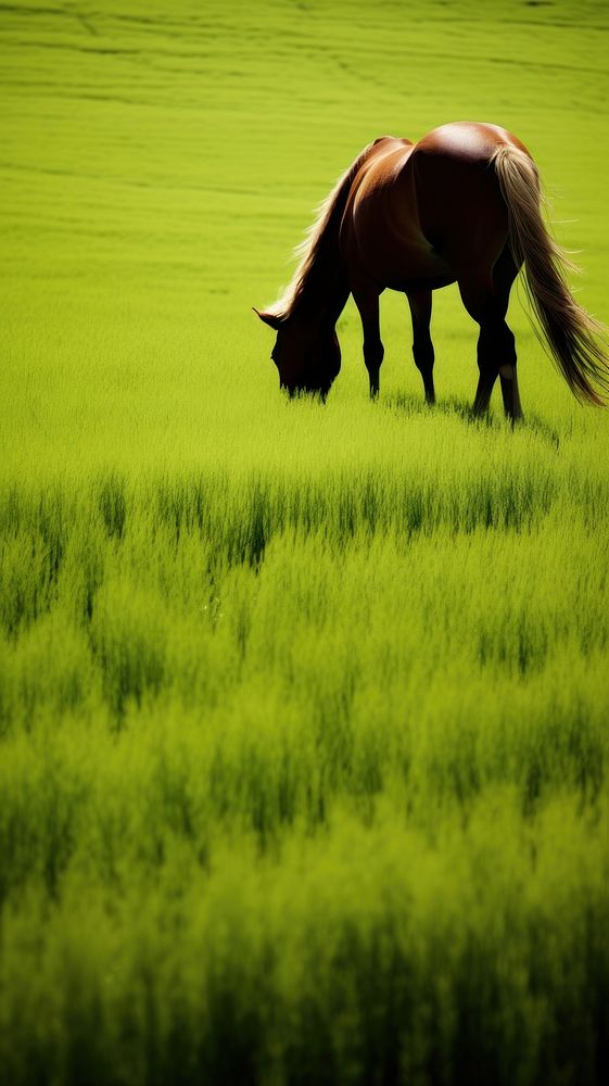 Photography of horse field green farm.