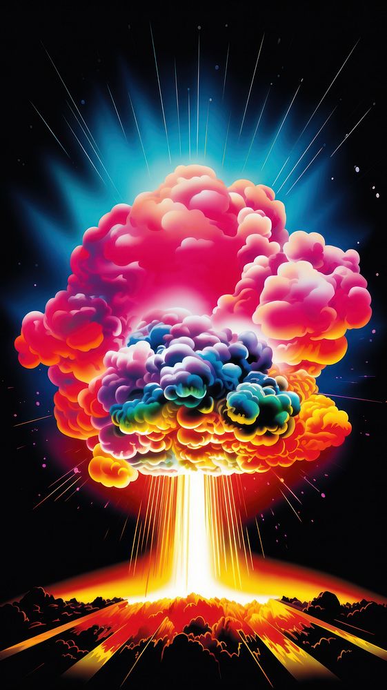 Atomic Bomb creativity explosion exploding.