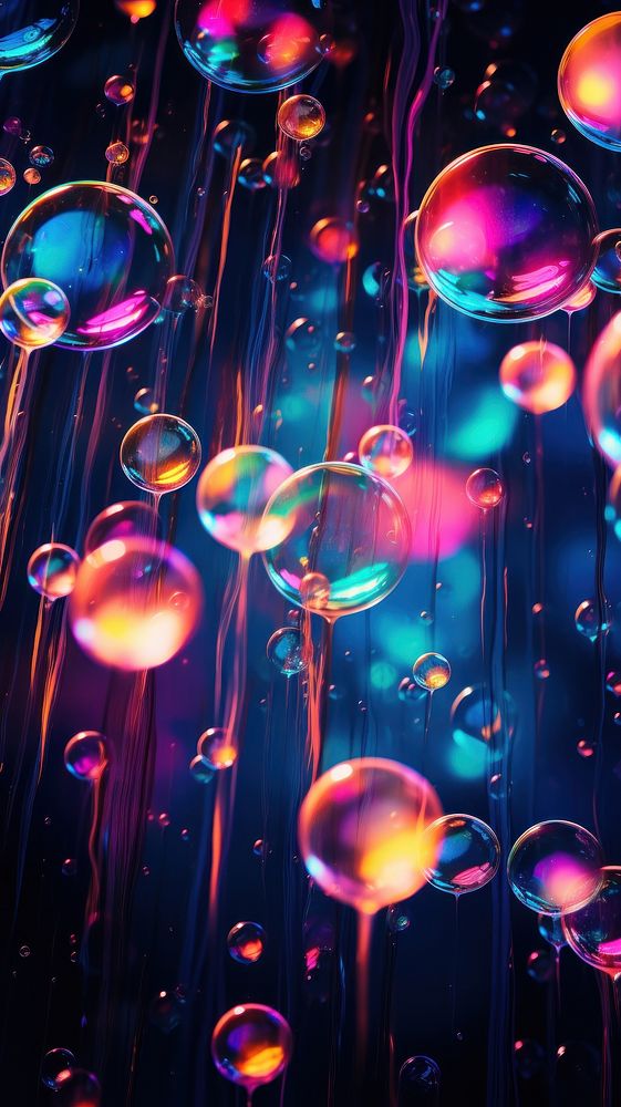 Bubble bubble backgrounds pattern.
