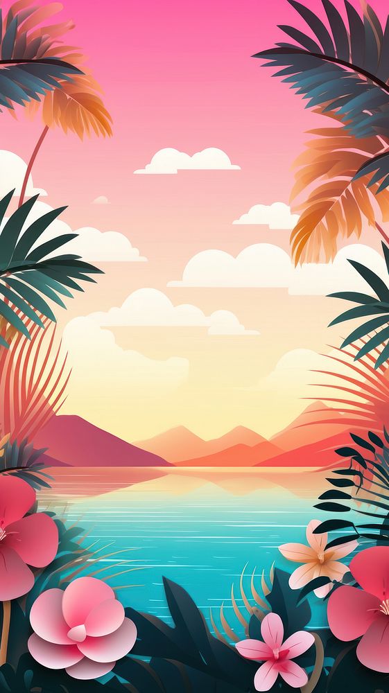 Tropical no Text summer backgrounds.