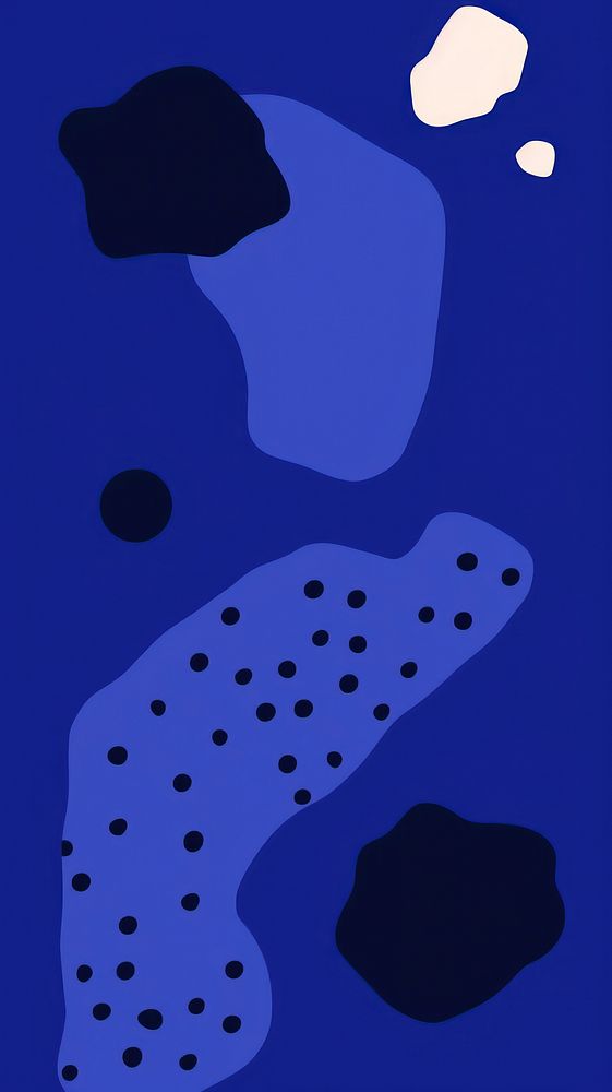 Memphis dark blue border backgrounds abstract pattern.