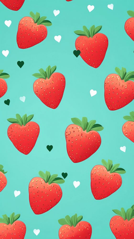 Strawberries strawberry fruit heart.