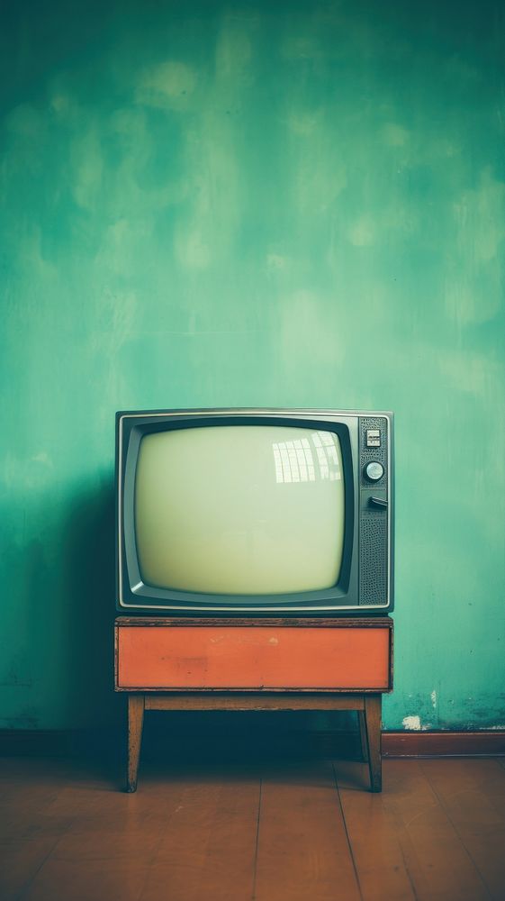 Retro television screen room architecture. | Premium Photo - rawpixel