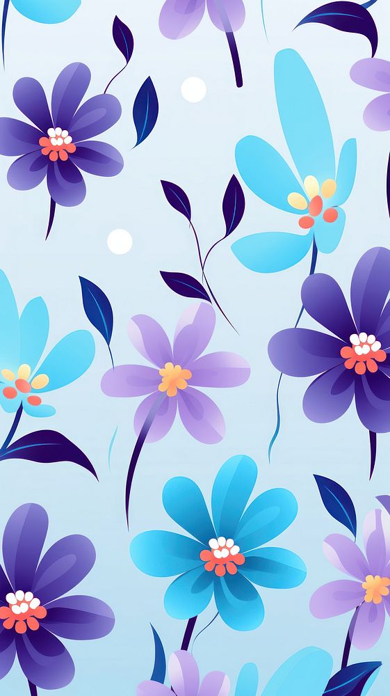 Flower pattern backgrounds abstract.