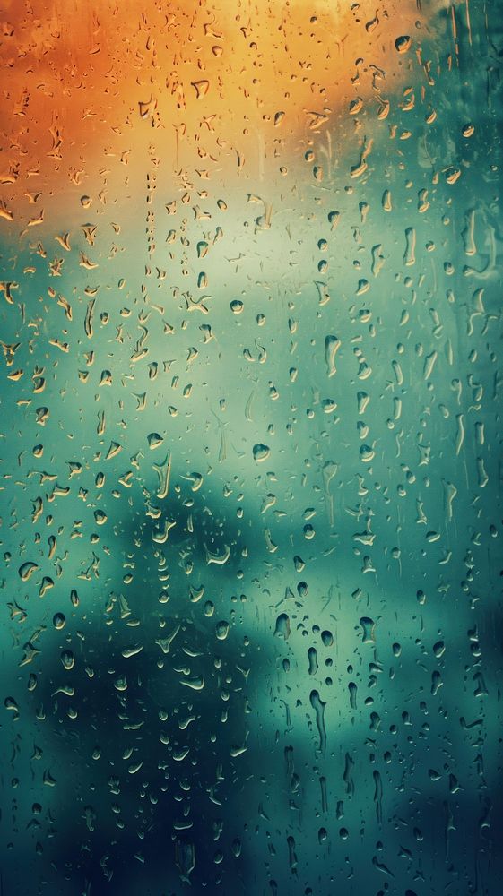 Window pane abstract texture rain.