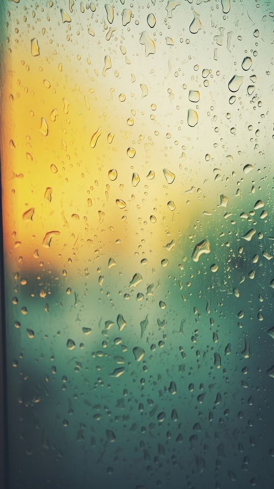 Window pane texture rain day.