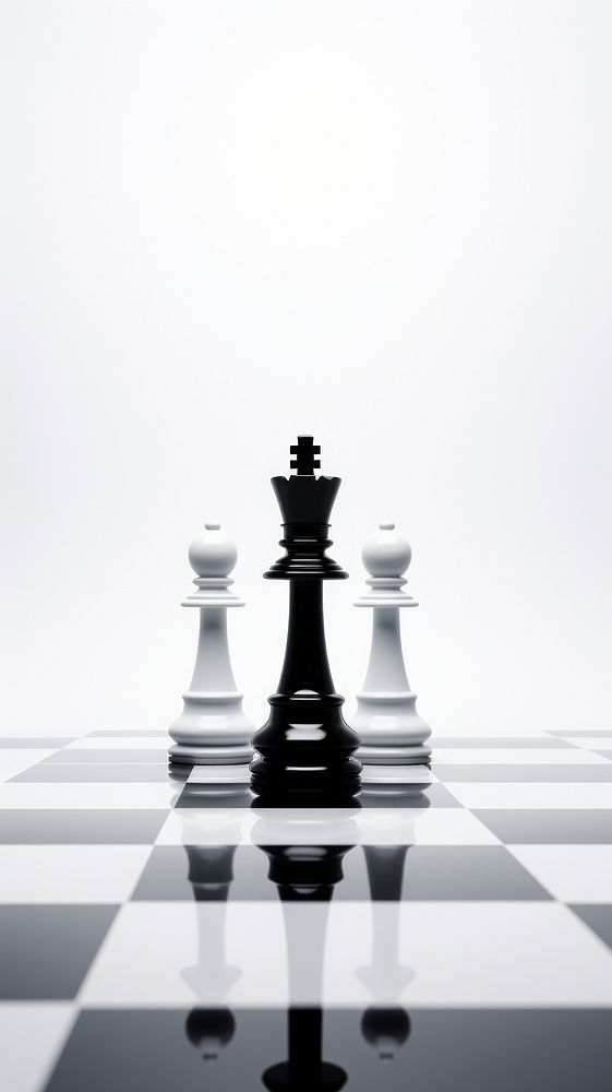 Black Chess Pattern Wallpaper chess | Premium Photo - rawpixel