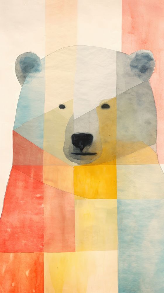 Bear mammal animal representation.