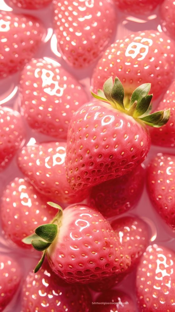 Strawberry pattern texture backgrounds fruit plant.