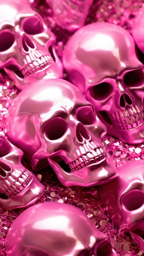 Skull pattern texture backgrounds purple pink.