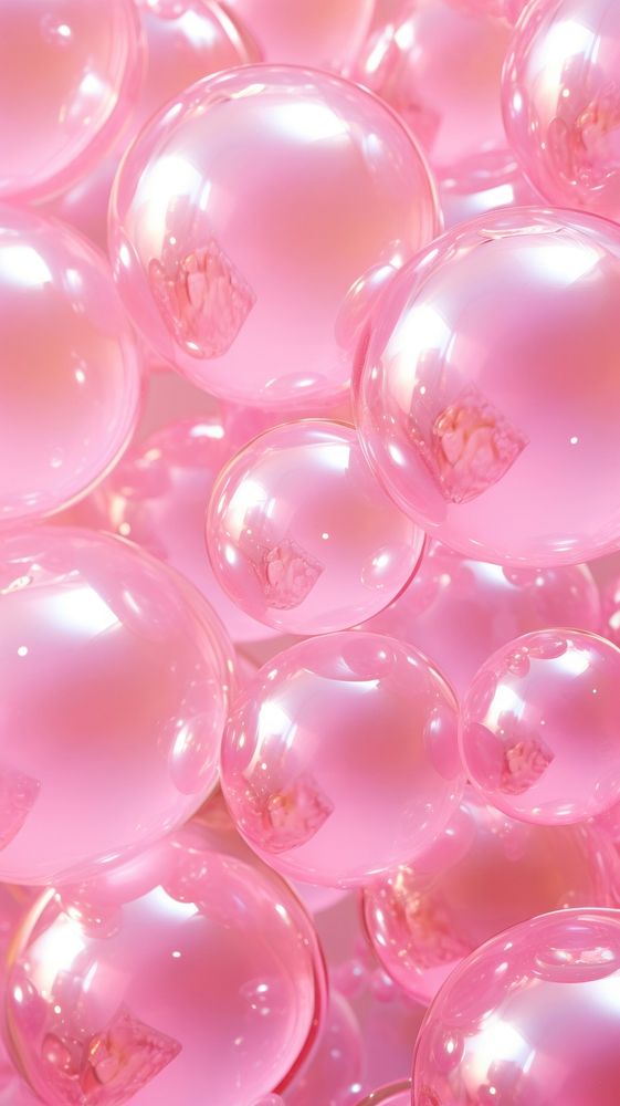 Soap bubble pattern texture backgrounds sphere pink.