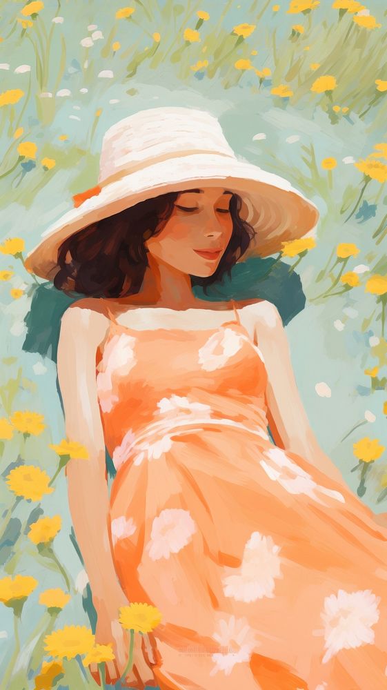 Summer painting dress adult.