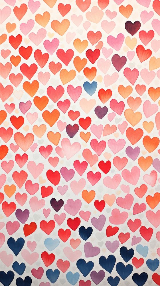 Hearts backgrounds pattern texture.