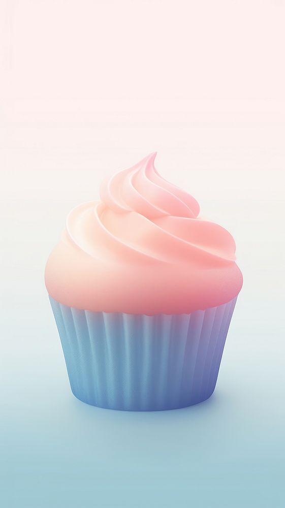 Blurred gradient pink Cupcake cupcake dessert icing.