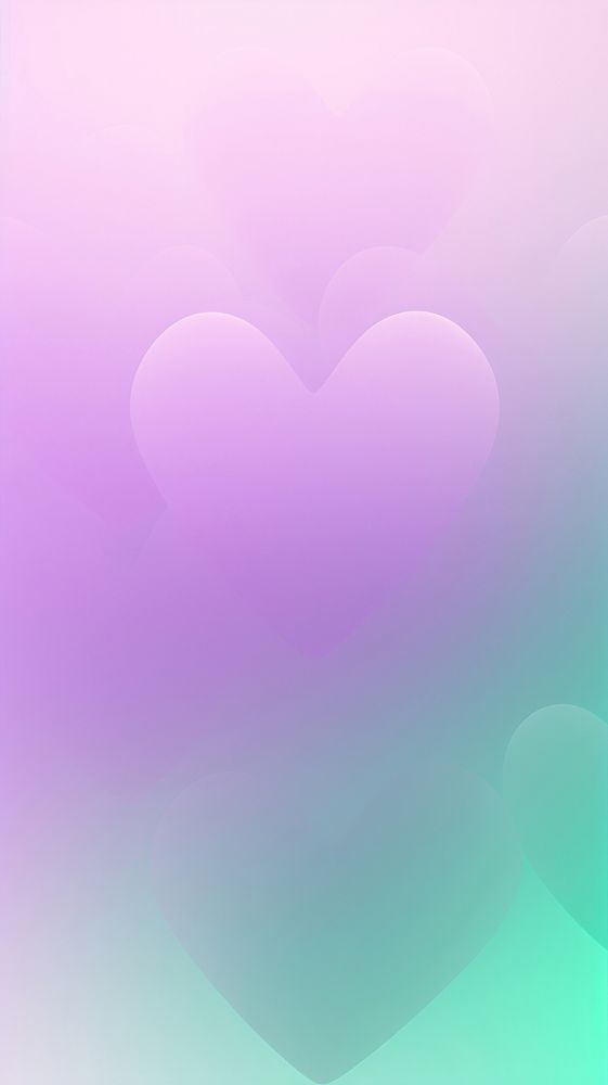 Blurred gradient purple Hearts heart backgrounds pink.