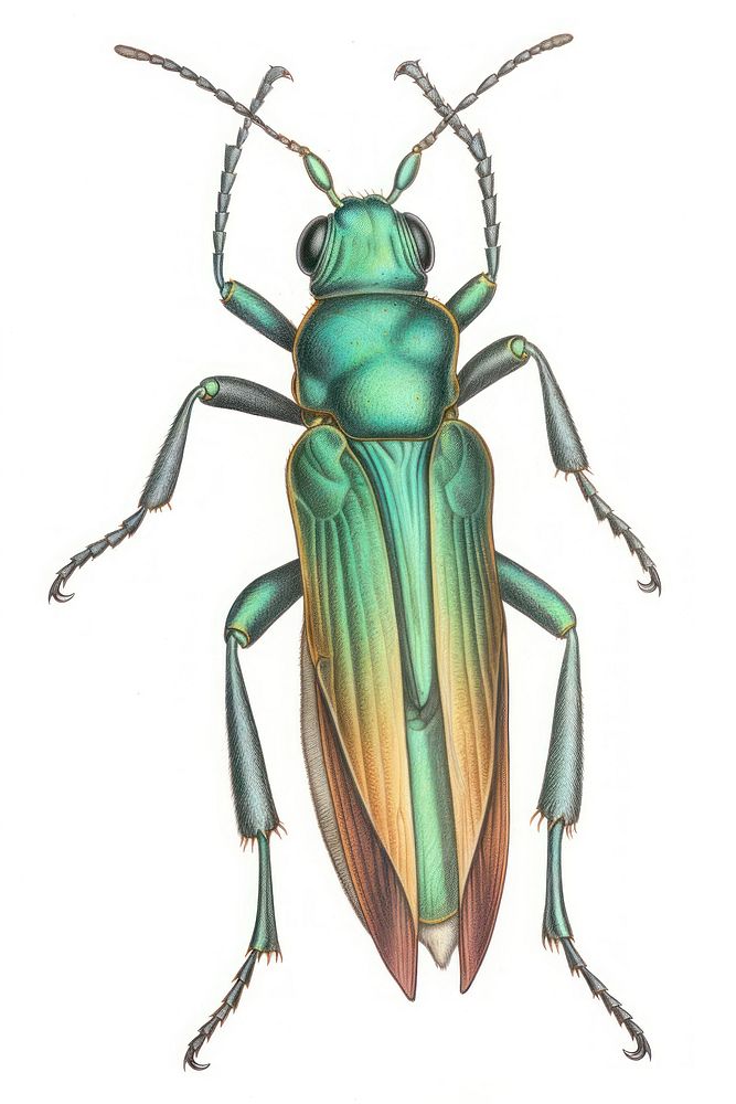 Insect drawing animal sketch.