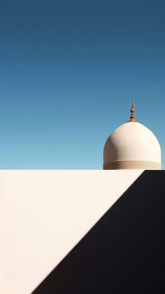 Mosque sky architecture building.