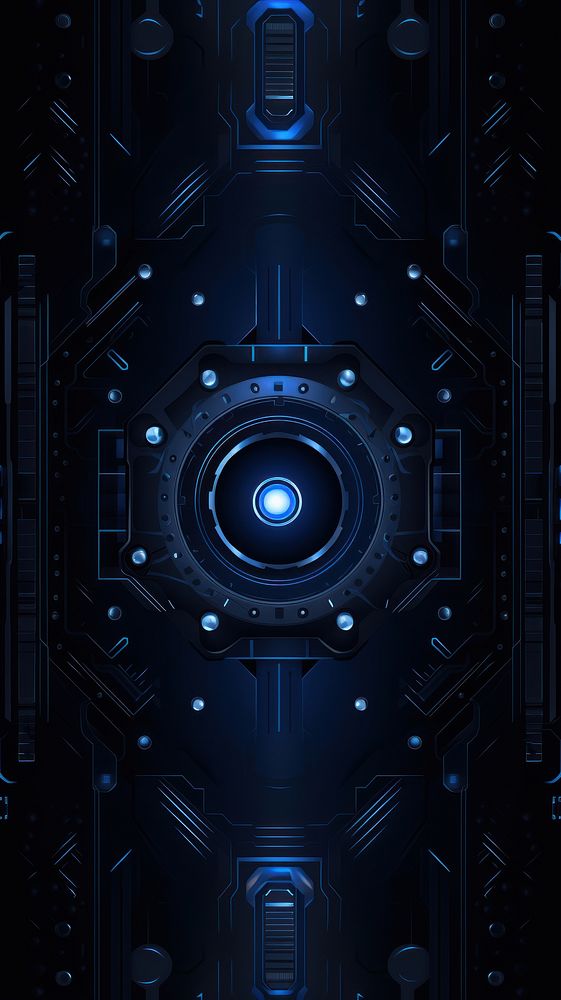 Dark blue futuristic Background Wallpaper backgrounds illuminated electronics.