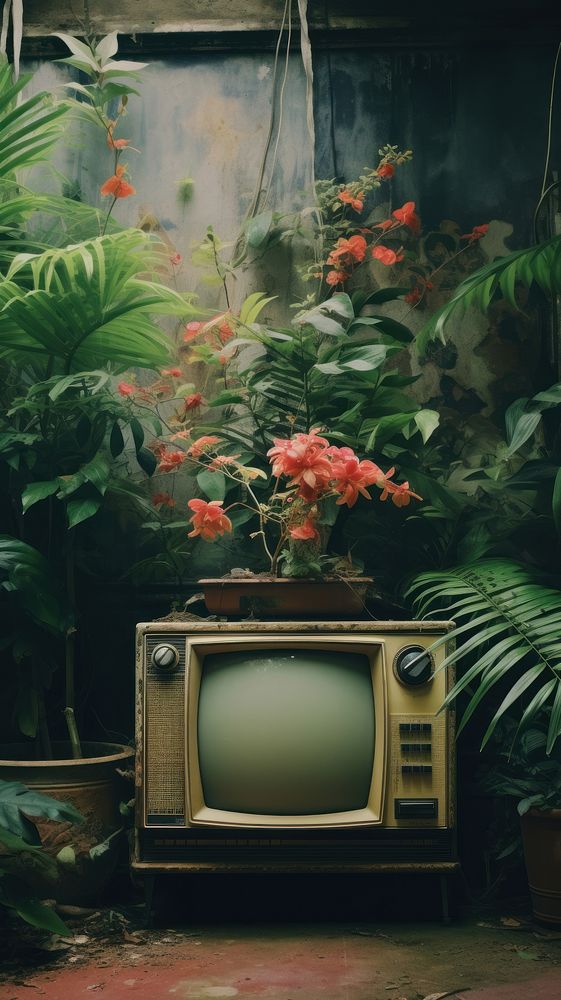 Plant plant television nature.