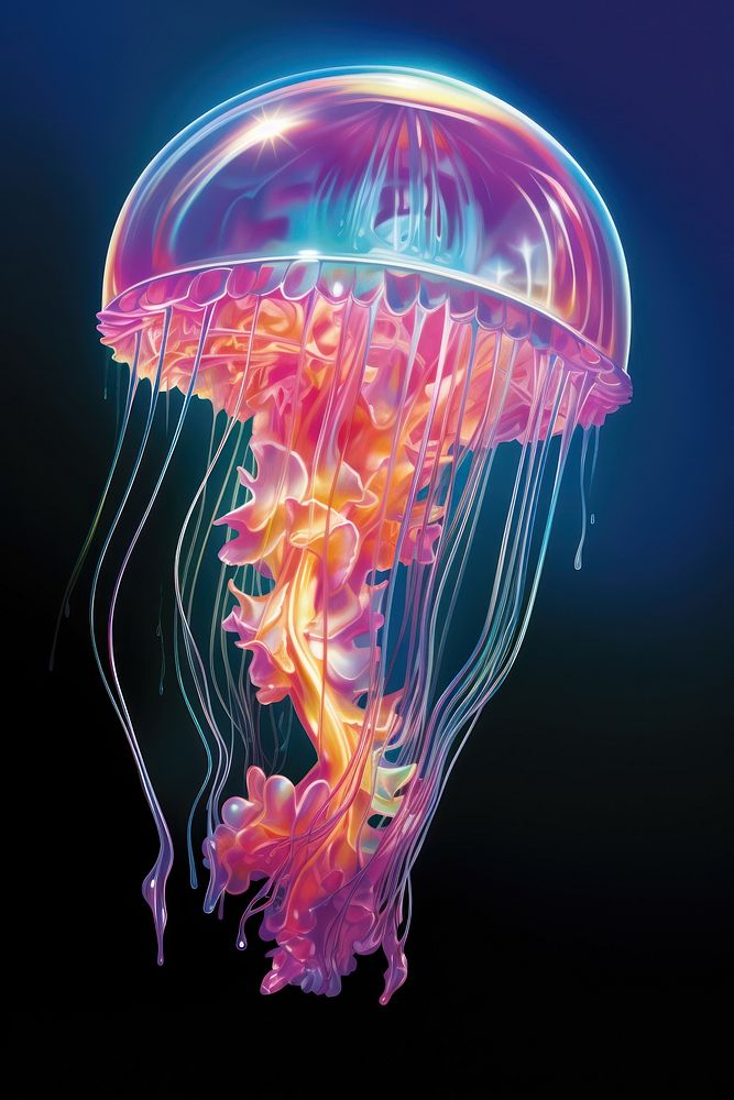 Jelly fish jellyfish invertebrate creativity.
