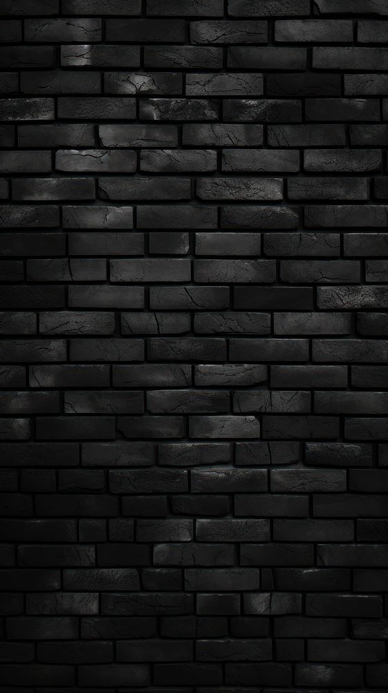 Wallpaper black brick architecture.
