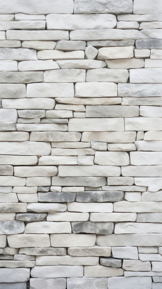 White stone wall texture architecture backgrounds repetition.
