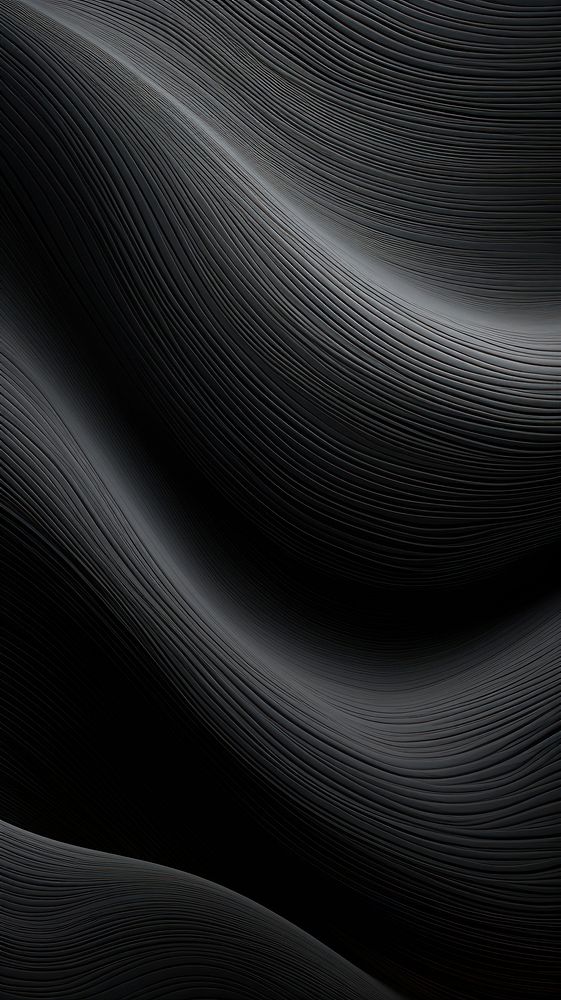 Abstract painting black backgrounds wave.