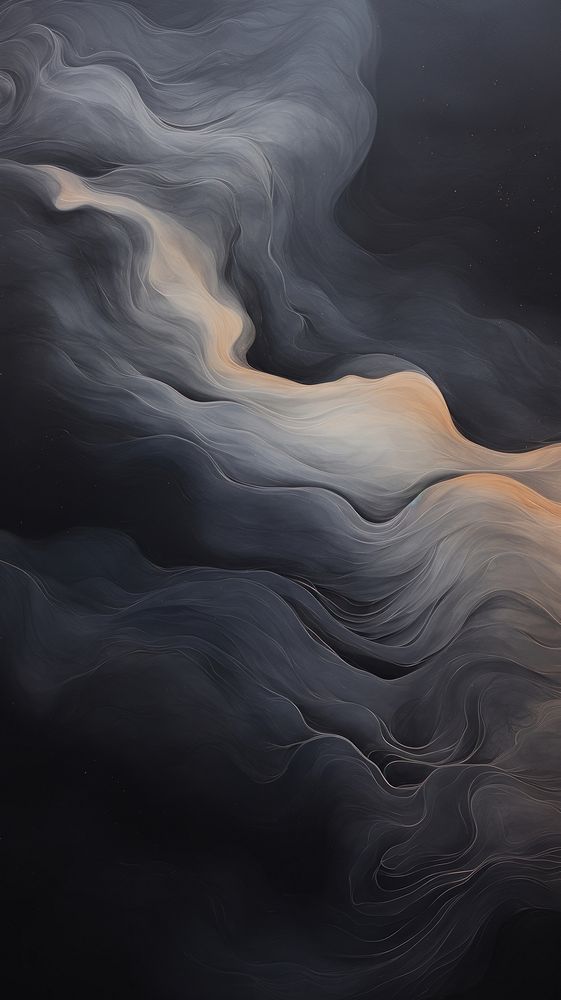 Abstract painting backgrounds nature smoke.