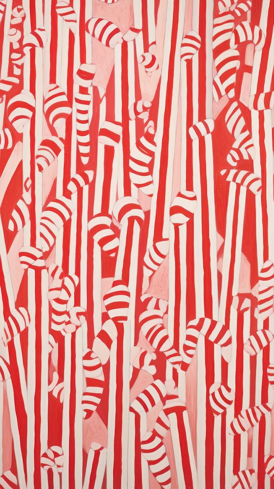 Christmas candy canes backgrounds pattern creativity.