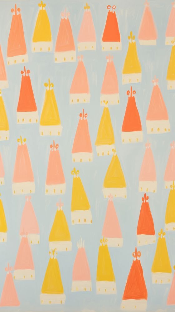 Cute unicorn crowns backgrounds pattern repetition.