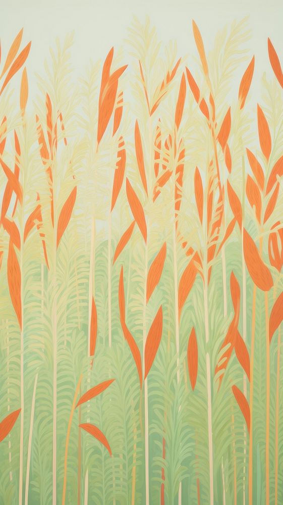 Grasses painting pattern backgrounds.