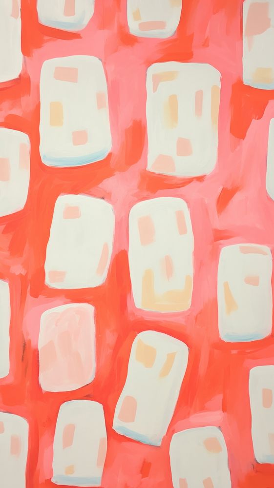 Marshmallows painting pattern backgrounds.
