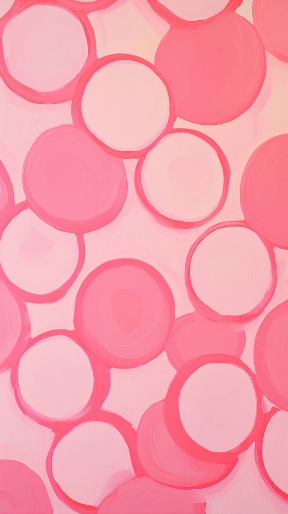 Pink bubble gums backgrounds pattern petal.