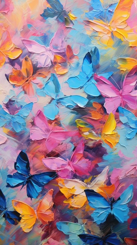 Abstract wallpaper painting flower petal.