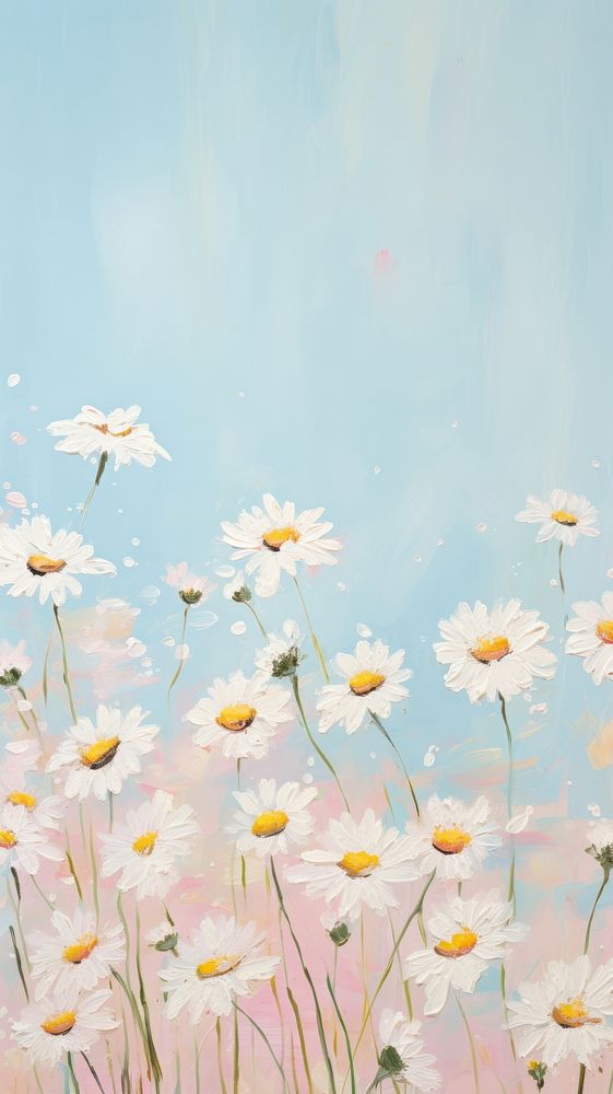 Abstract wallpaper daisy outdoors blossom.