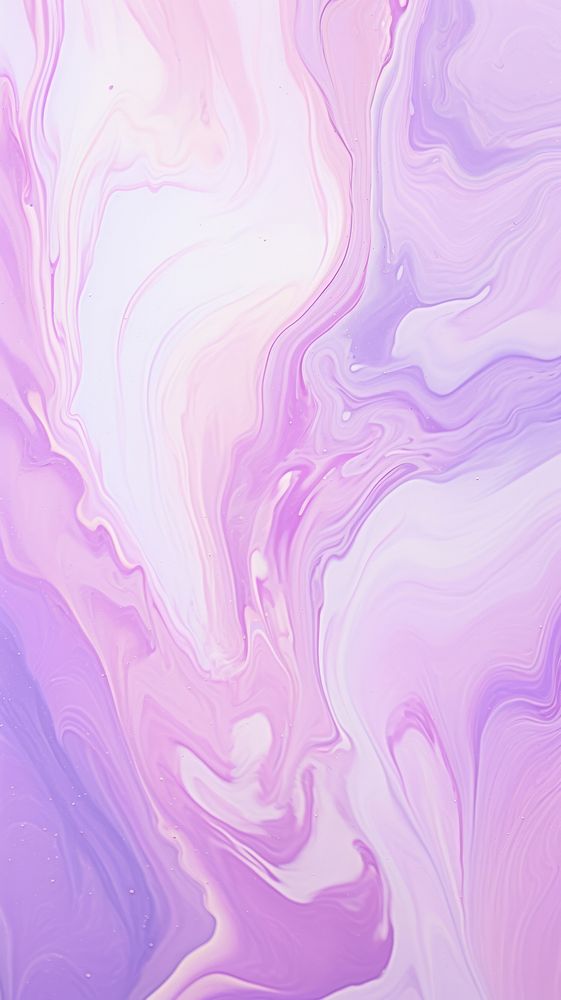Acrylic pouring wallpaper purple abstract painting.