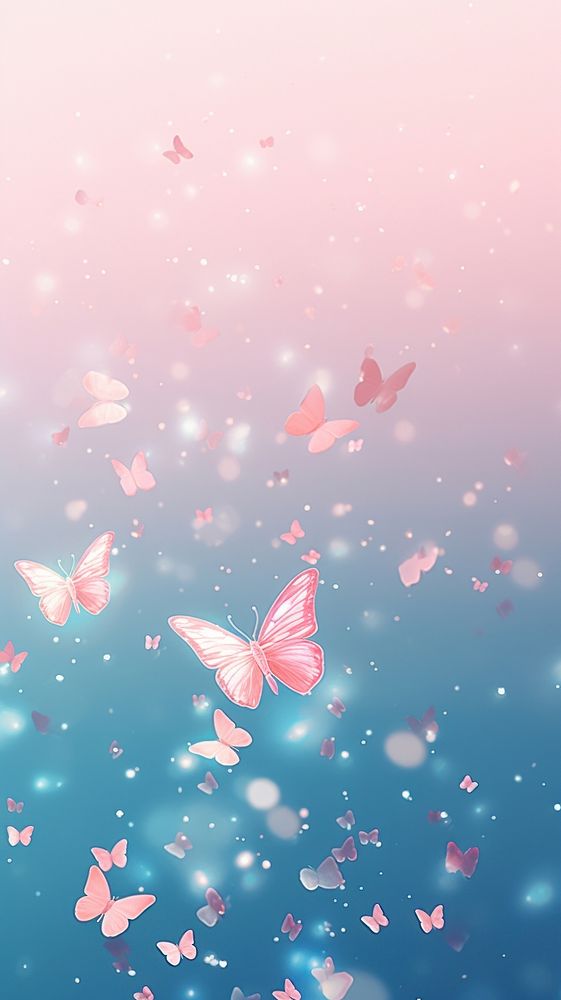 Cute butterfly dreamy wallpaper outdoors petal art.