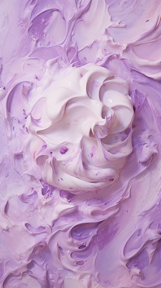 Purple gelato texture backgrounds dessert icing.