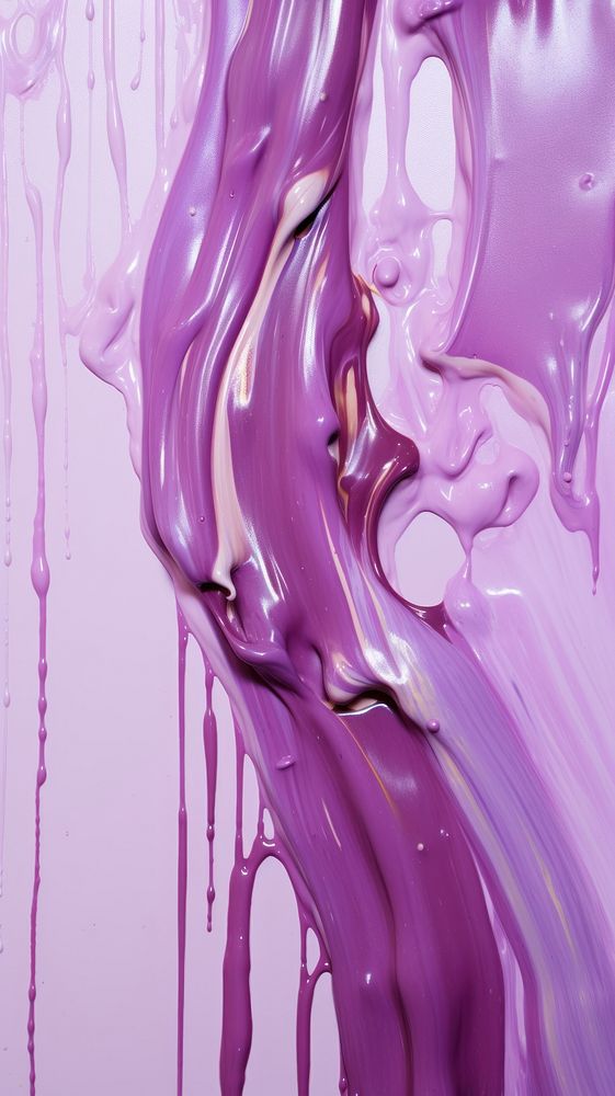 Purple melting dripping liquid backgrounds painting creativity.