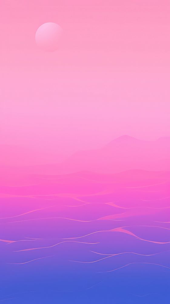 Pink ocean backgrounds outdoors nature.