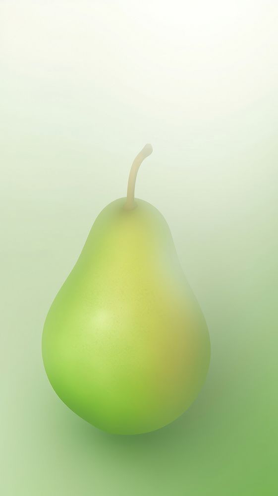 Blurred gradient pear fruit green plant food.