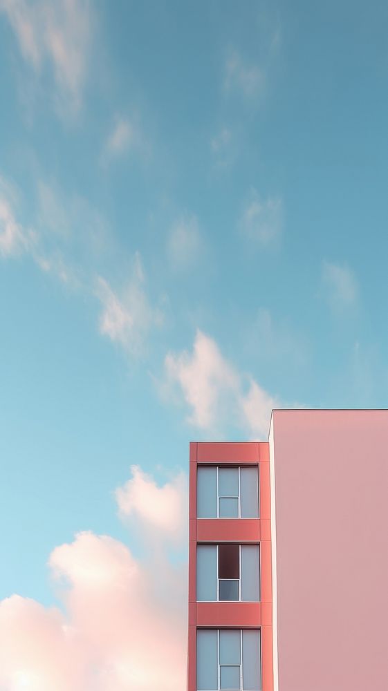 Modern building wallpaper sky architecture outdoors.