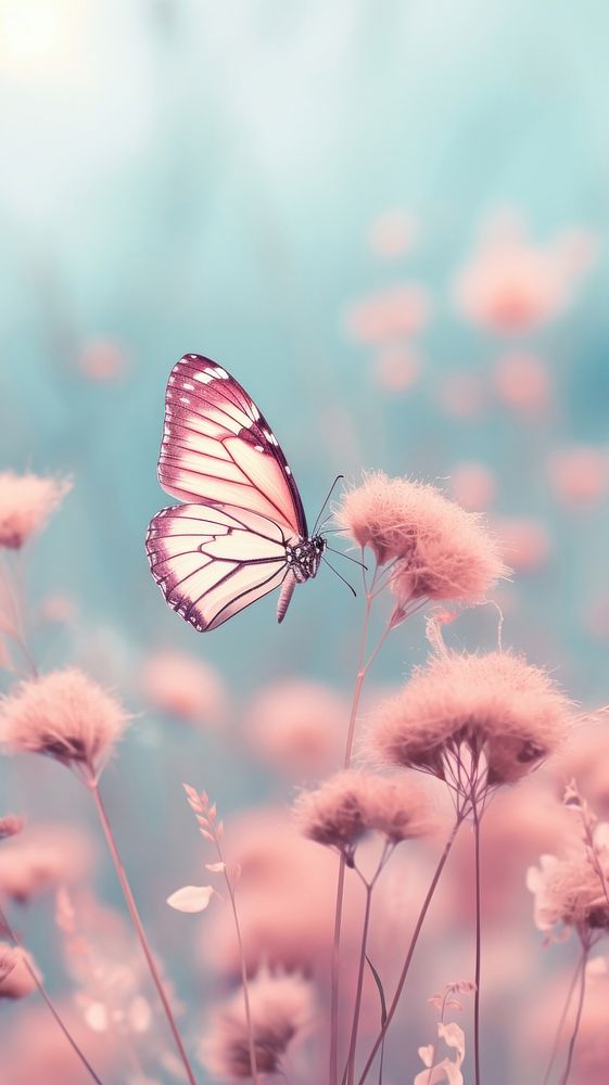 Butterfly wallpaper outdoors animal insect.
