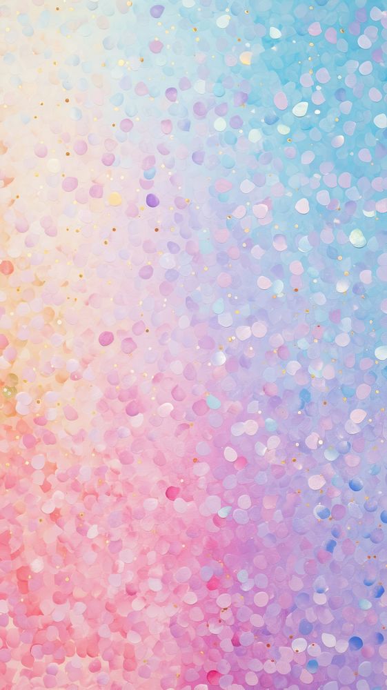 Rainbow giltter wallpaper confetti glitter petal.