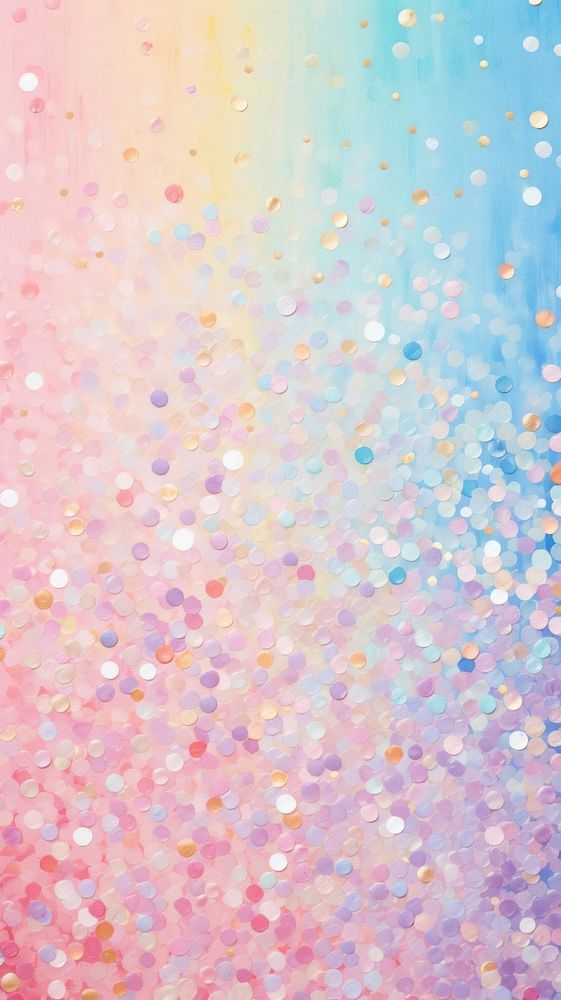 Rainbow giltter wallpaper confetti glitter backgrounds.
