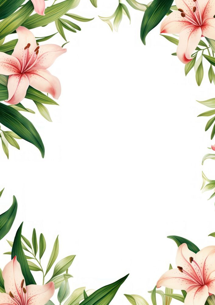Lily backgrounds pattern flower.