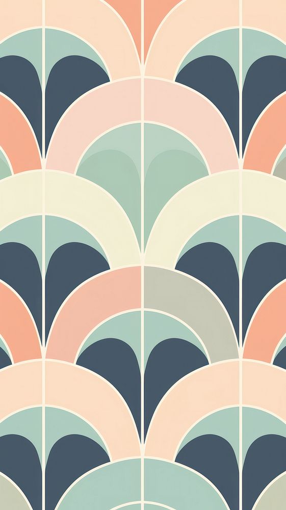 Overlapping art deco pattern architecture backgrounds.