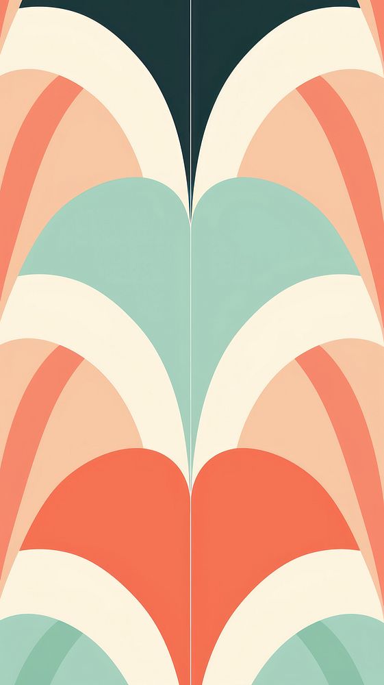 Overlapping art deco pattern confectionery backgrounds.