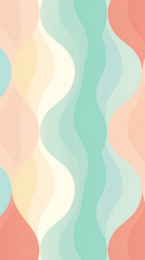 Overlapping oval pattern wallpaper backgrounds.